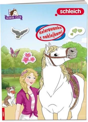 SCHLEICH Horse Club Kolorowanka z naklejkami NA-84