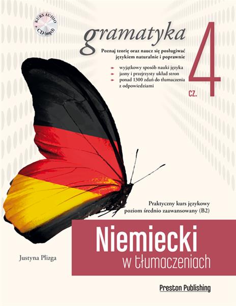 NIEMIECKI W TŁUMACZENIACH. GRAMATYKA. CZĘŚĆ 4 + CD