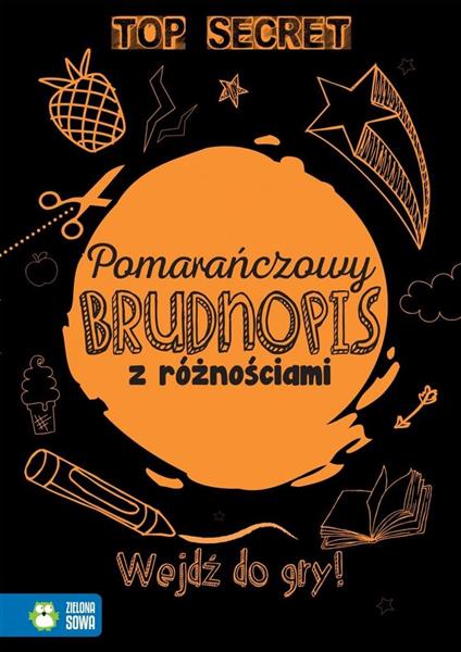 BRUDNOPIS Z RÓŻNOŚCIAMI. POMARAŃCZOWY