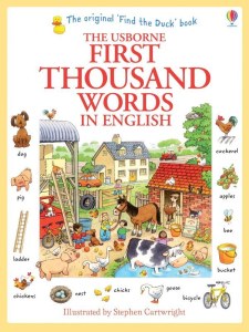 First Thousand Words in English wer. angielska