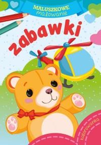 Maluszkowe malowanie. Zabawki