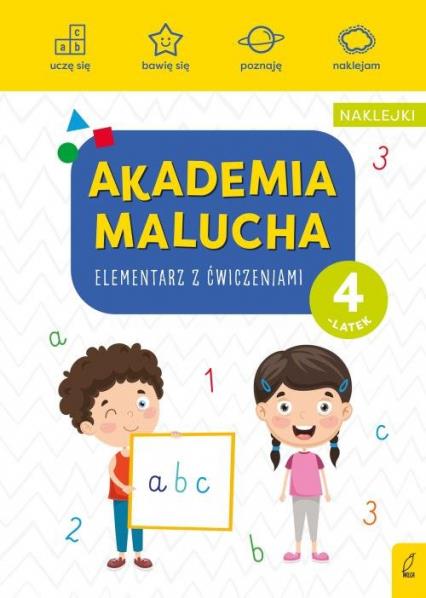 AKADEMIA MALUCHA. ELEMENTARZ Z ĆWICZENIAMI 4-LATEK