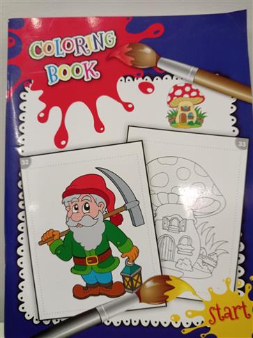 Coloring book krasnal