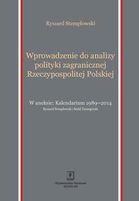 WPROWADZENIE DO ANALIZY POLITYKI ZAGRANICZNEJ ...