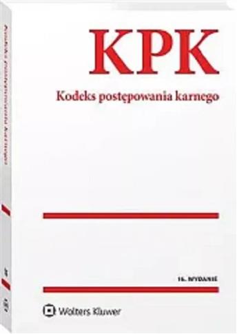 Kodeks postępowania karnego Przepisy w.16/23