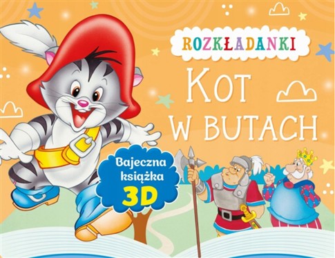 KOT W BUTACH. ROZKŁADANKI. BAJECZNA KSIĄŻKA 3D