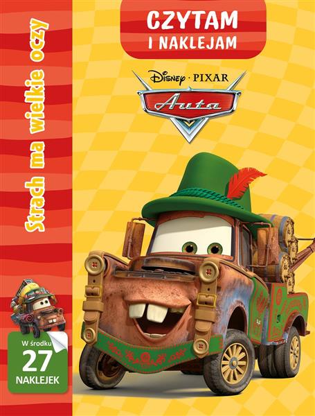 STRACH MA WIELKIE OCZY. DISNEY PIXAR AUTA