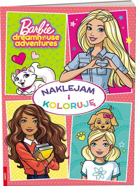 BARBIE. NAKLEJAM I KOLORUJĘ