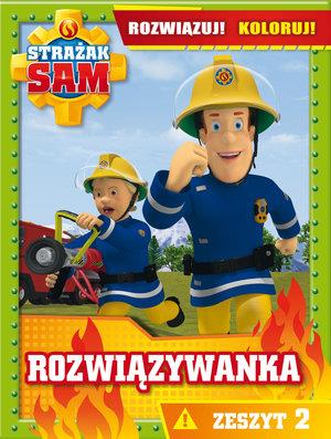 STRAŻAK SAM. ROZWIĄZYWANKA. ROZWIĄZUJ! KOLORUJ!