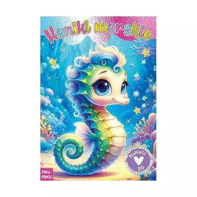 KONIKI MORSKIE NAKLEJKI 3D