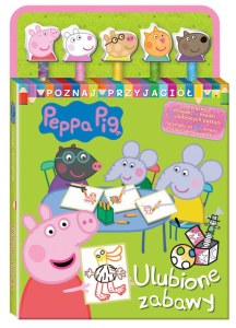 Barwne zabawy. Świnka Peppa. Poznaj Przyjaciół
