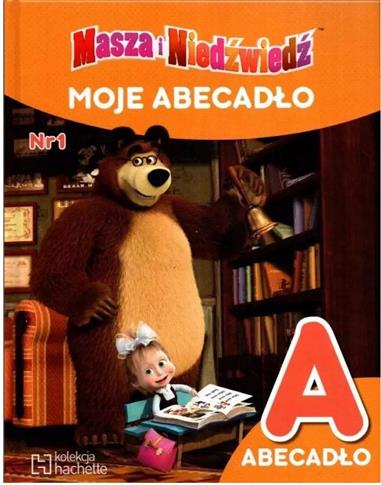 MASZA I NIEDŹWIEDŹ ABECADŁO LITERKA A