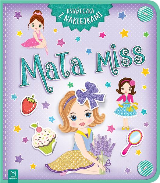MAŁA MISS KSIĄŻECZKA Z NAKLEJKAMI
