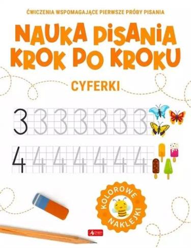 NAUKA PISANIA KROK PO KROKU. CYFERKI