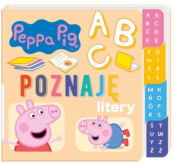 PEPPA PIG. POZNAJĘ LITERY