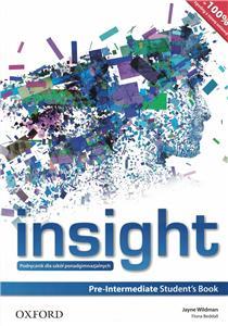 INSIGHT PRE-INTERMEDIATE STUDENTS BOOK WERSJA POLS