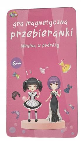 PODRÓŻNA GRA MAGNETYCZNA PRZEBIERANKI