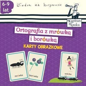 ORTOGRAFIA Z MRÓWKĄ I BORÓWKĄ KARTY OBRAZKOWE