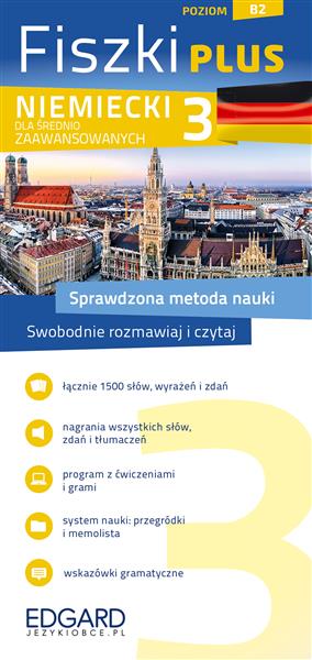 NIEMIECKI. FISZKI PLUS DLA ŚREDNIO ZAAWANSOWANYCH