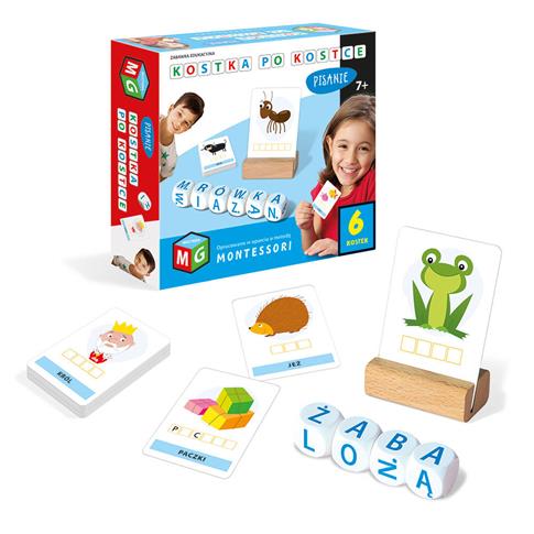 Montessori Zabawka Edukacyjna Kostka Po Kostce