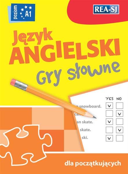 JĘZYK ANGIELSKI - GRY SŁOWNE (POZIOM A1) W.2018