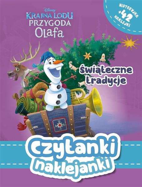 Czytanki naklejanki. świąteczne tradycje. Disney K