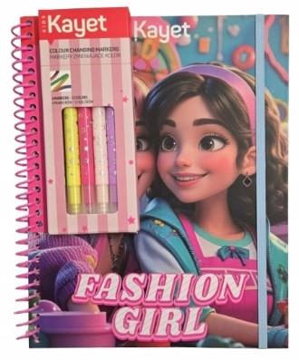 KAYET FASHION GIRL KOLOROWANKA NAJLEPSZE PRZYJACIÓ