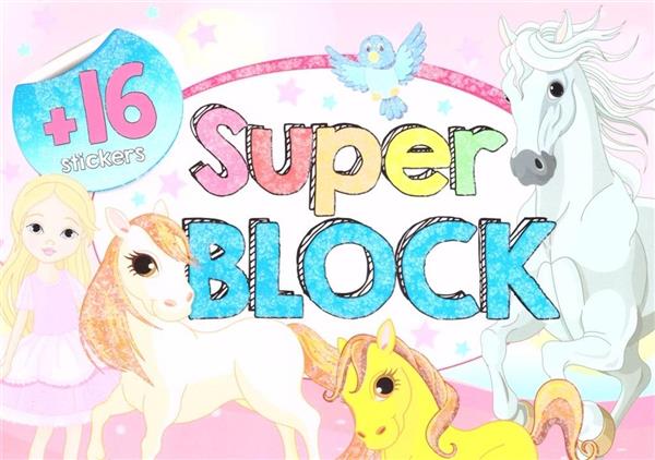 SUPER BLOCK + 16 NAKLEJEK