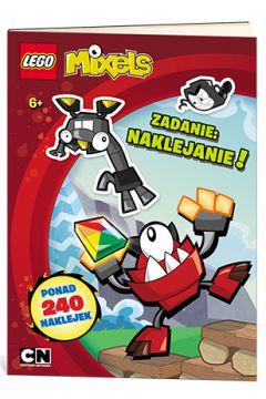 KSIĄŻKA LEGO. MIXELS ZADANIE: NAKLEJANIE!