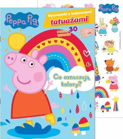 PEPPA PIG. PEPPA PIG. RYSOWANKI Z BAJECZNYMI TATUA