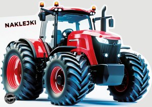 Traktor. Wykrojnik