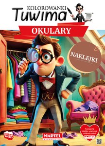 Okulary z naklejkami. Kolorowanki Tuwima