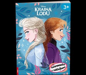 Disney Kraina Lodu Kolorowanka z naklejkami NA-9143