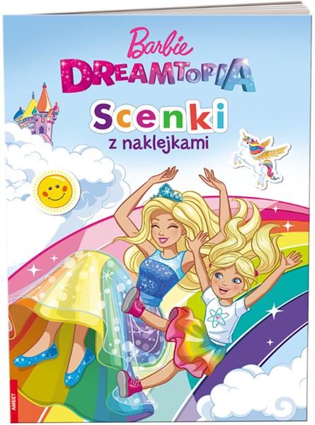 BARBIE DREAMTOPIA. SCENKI Z NAKLEJKAMI