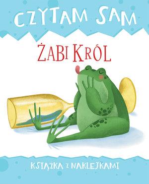 CZYTAM SAM. ŻABI KRÓL. KSIĄŻKA Z NAKLEJKAMI