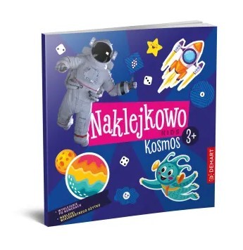 NAKLEJKOWO KIDS 3+. KOSMOS