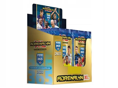 FIFA 365 ADRENALYN XL 2023 BOX SASZETEK Z KARTAMI