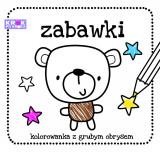 4 KOLOROWANKI Z GRUBYM OBRYSEM