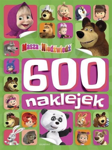 MASZA I NIEDŹWIEDŹ. 600 NAKLEJEK