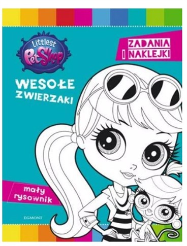 LITTLEST PET SHOP WESOŁE ZWIERZAKI. MAŁY RYSOWNIKL