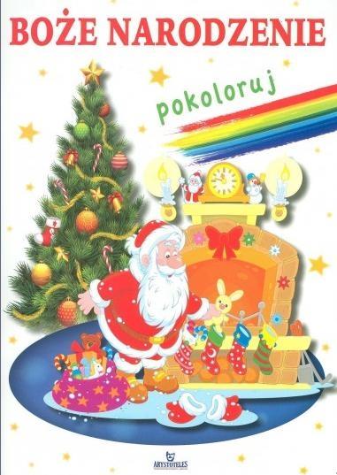 BOŻE NARODZENIE-POKOLORUJ