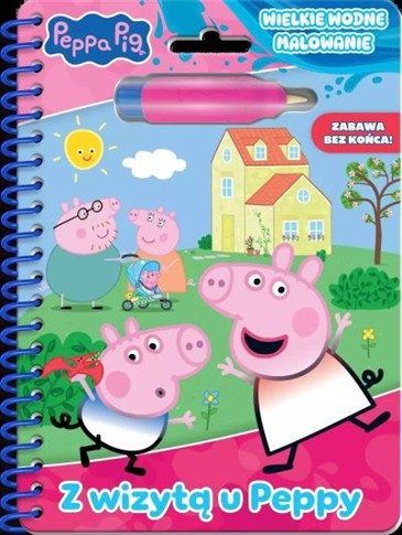 PEPPA PIG. PEPPA PIG. WIELKIE WODNE MALOWANIE.