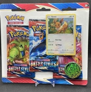 Pokemon TCG: Battle Styles - 3-pack Blister