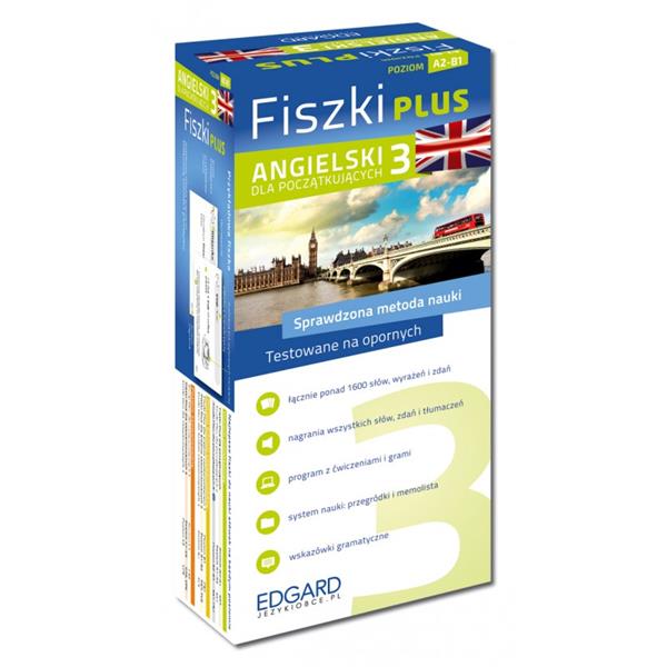 FISZKI PLUS. ANGIELSKI DLA POCZĄTKUJĄCYCH 3