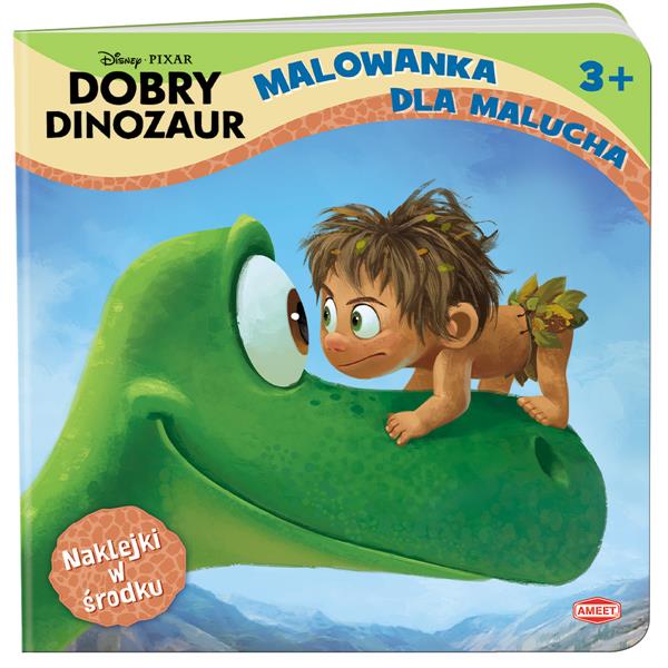 DOBRY DINOZAUR. MALOWANKA DLA MALUCHA