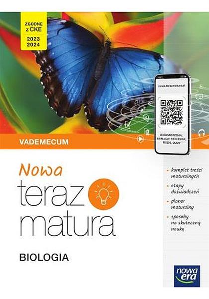 NOWA TERAZ MATURA 2023 BIOLOGIA VADEMECUM ...