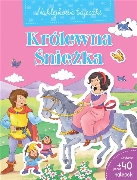 NAKLEJKOWE BAJECZKI KRÓLEWNA ŚNIEŻKA