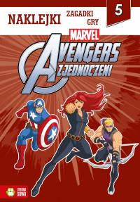 AVENGERS ZJEDNOCZENI. NAKLEJKI, ZAGADKI, GRY