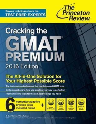 Cracking the GMAT Premium Edition with 6 Computer-