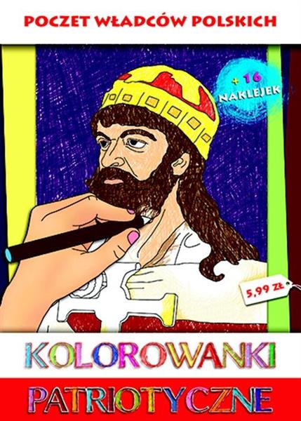 KOLOROWANKI PATRIOTYCZNE POCZET KRÓLÓW POLSKICH